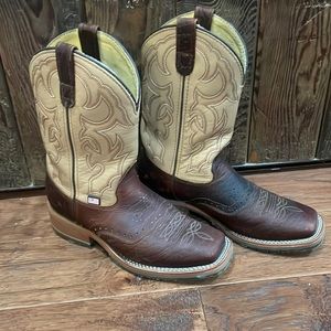 NEW Double H men’s boots. Size 8.